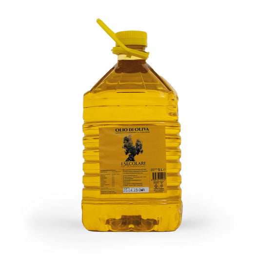 Olio di Oliva I Secolari Del Mediterraneo 5 Litri PET - I Secolari I Secolari