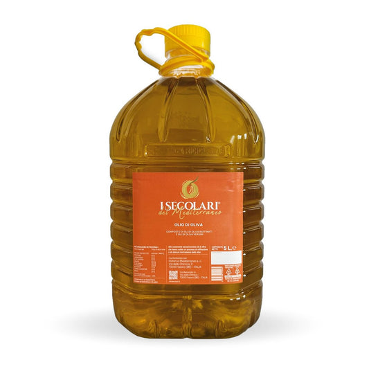 Olio di Oliva I Secolari Del Mediterraneo 5 Litri PET - I Secolari I Secolari